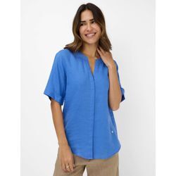 Brax Damen Bluse Style VERI sapphire blue, Blau, Gr. 34