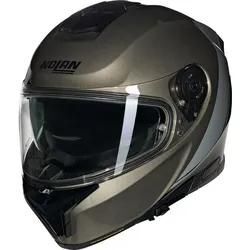 Nolan N80-8 Verniciatura Speciale 342, Integralhelm - Dunkelbeige/Schwarz/Hellgrau - M