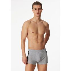 SCHIESSER Shorts 3er-Pack Organic Cotton Streifen grau-meliert - 95/5 5 male