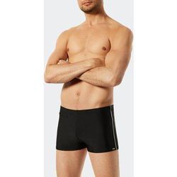 SCHIESSER Badehose mit Reißverschluss-Tasche Wirkware recycelt feiner Streifen schwarz - Nautical Casual 10 male