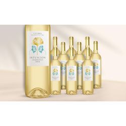 Intuición Chardonnay 2024 13% Vol. Weinpaket aus Spanien