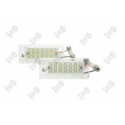 ABAKUS Kennzeichenleuchte beidseitig mit LED für BMW 51137062293 L04-210-0006LED