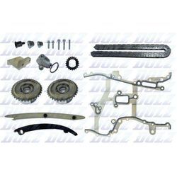 DOLZ Steuerkettensatz mit Kurbelwellenzahnrad für PEUGEOT AUDI VAUXHALL OPEL 095522267 1235023 1235022 SKCO004V