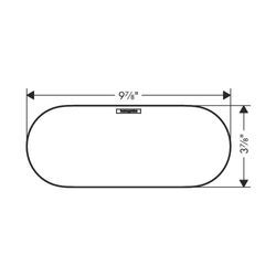 hansgrohe WallStoris Deckel für Ablagekorb, Mattschwarz 27925670