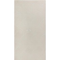 Novel Webteppich Stilo , Creme , Textil , Struktur , rechteckig , 200x280 cm , Oeko-Tex® Standard 100 , für Fußbodenheizung geeignet, waschbar ,