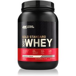 Optimum Nutrition Gold Standard Whey Protein Molkenprotein Geschmack Cookies Cream 896 g