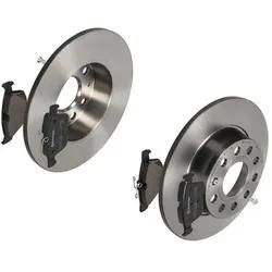 BREMBO Bremsensatz-Hinterachse COATED DISC LINE / STANDARD Bremsensatz, Scheibenbremse hinten rechts links voll 272mm für SKODA VW (SVW) SEAT (FAW) JE