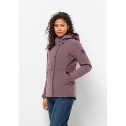 Winterjacke JACK WOLFSKIN "SNOWY PARK JKT W", Damen, Gr. M (38/40), lila (boysenberry), OBERSTOFF 72% POLYAMID, 28% POLYESTER FUTTER 100% POLYESTER FÜLLUNG 100% POLYESTER, Jacken