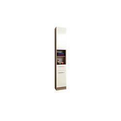 Bad-Hochschrank Salzburg - holzfarben - 30 cm - 195,5 cm - 33 cm - Sconto