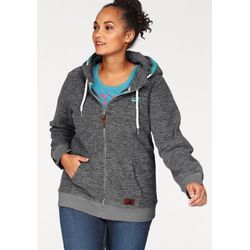 Ocean Sportswear Fleecejacke, anthrazit meliert, Gr.40/42