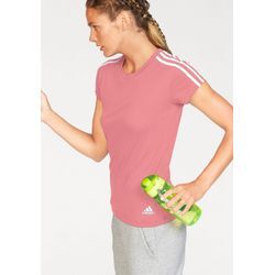 adidas Performance T-Shirt »ESSENTIALS 3S SLIM TEE«, rosa, Gr.XXL