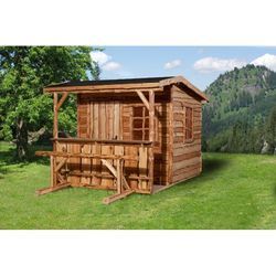 Gartenhaus 820 A Gr.1 B 240 x T 180 + 100 cm