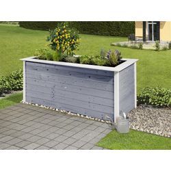 Hochbeet 669 C grau/weiß B 205 x T 80 cm