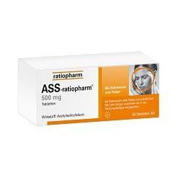 ASS-ratiopharm 500 mg Tabletten 50 St