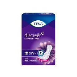 TENA LADY Discreet Inkontinenz Einlagen maxi night 6X12 St