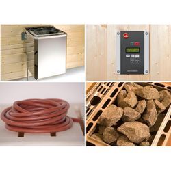 Technikpaket fürSaunahaus 533 9,0 kW Ofen