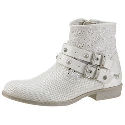 Mustang Shoes Bikerboots, offwhite, Gr.41