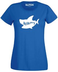 Mummy Shark Damen-T-Shirt Mutter Opa Papa Tier Geschenk stolz