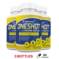 Oneshot Pure Keto - Fatburner, Abnehmen, Appetit unterdrücken - Grüner Tee